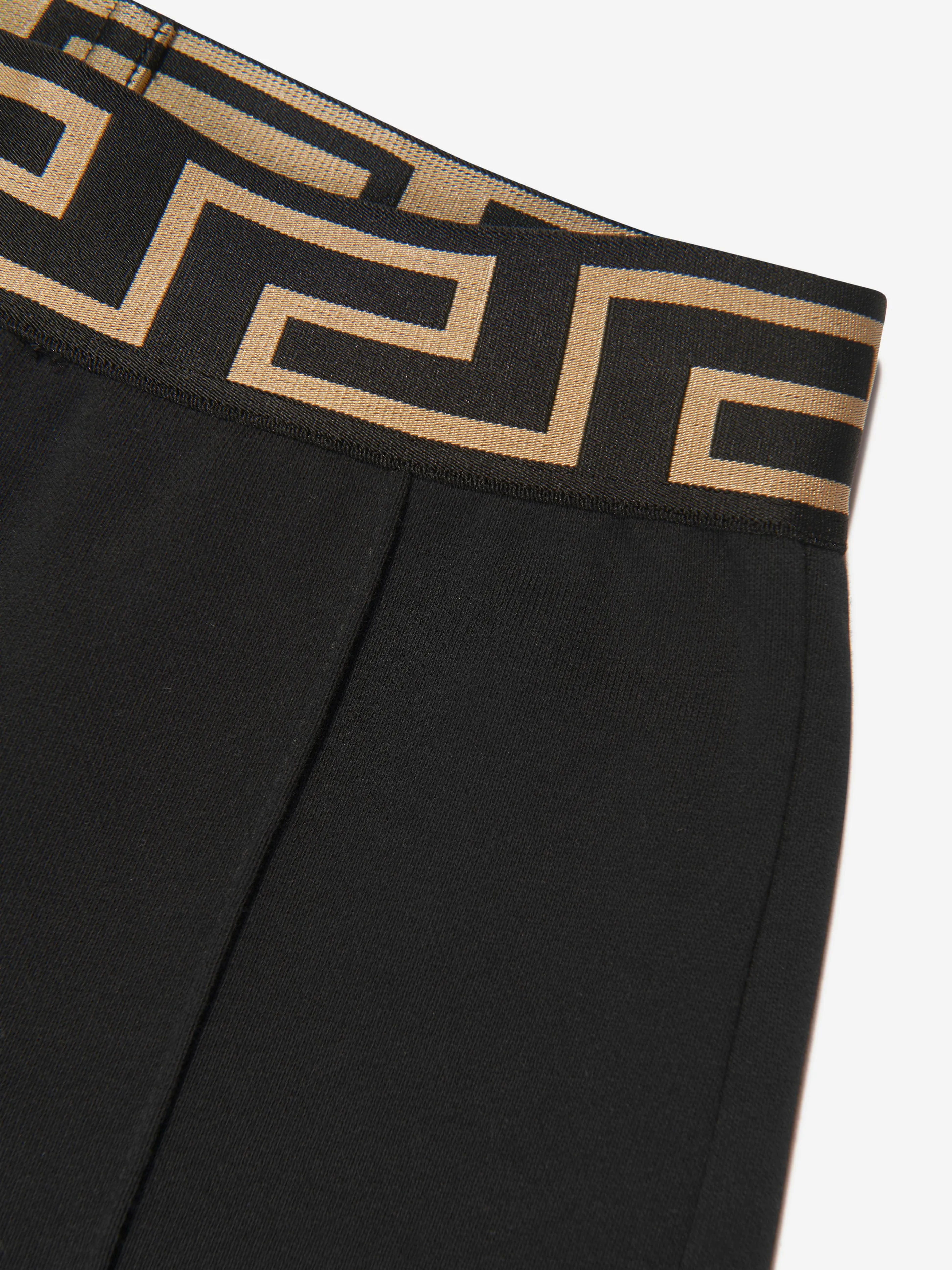 Versace Boys Medusa Jogginghose in Schwarz