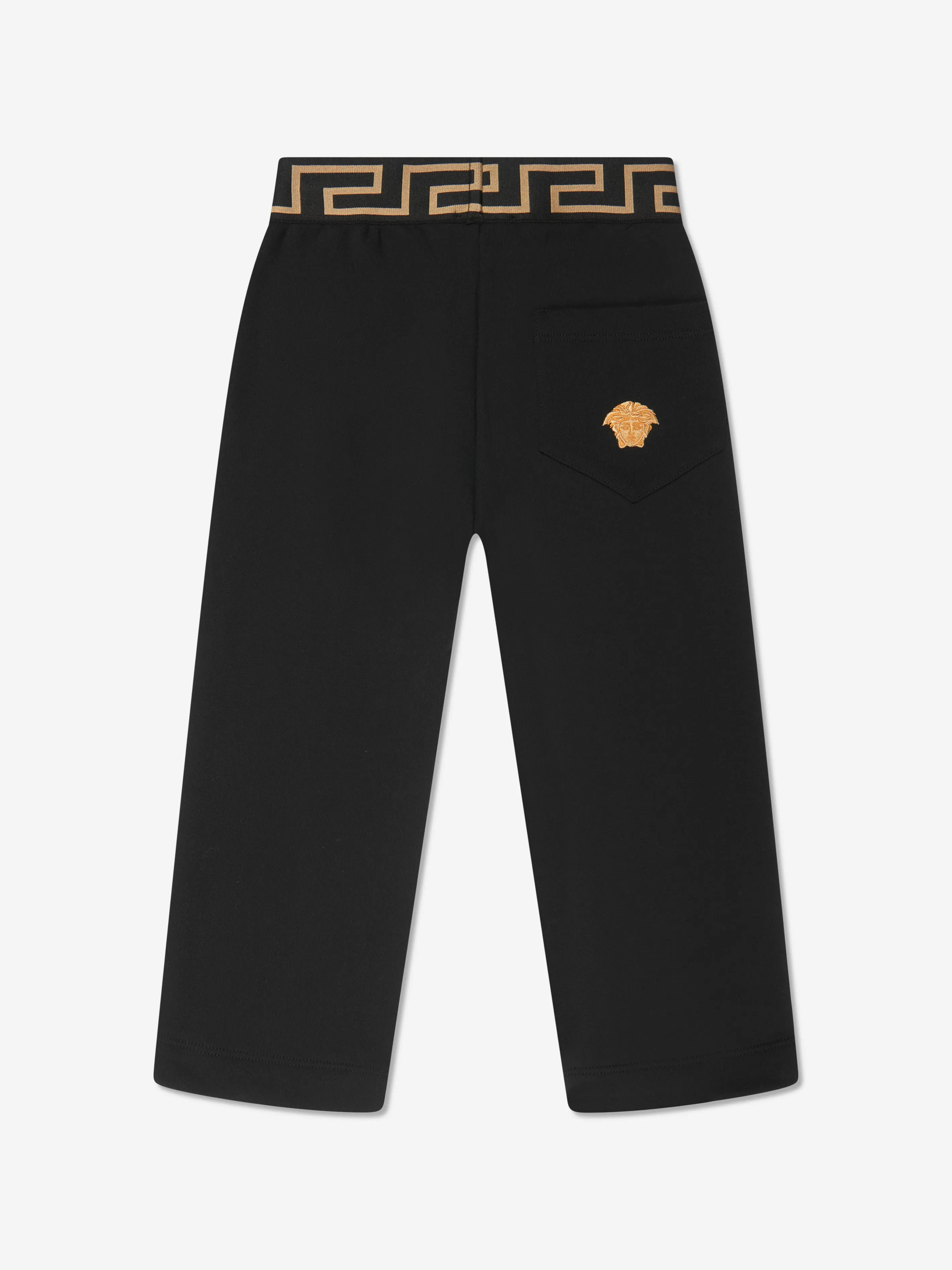 Versace Boys Medusa Jogginghose in Schwarz