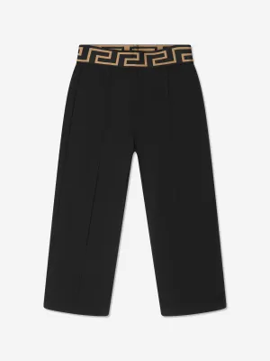 Versace Boys Medusa Jogginghose in Schwarz