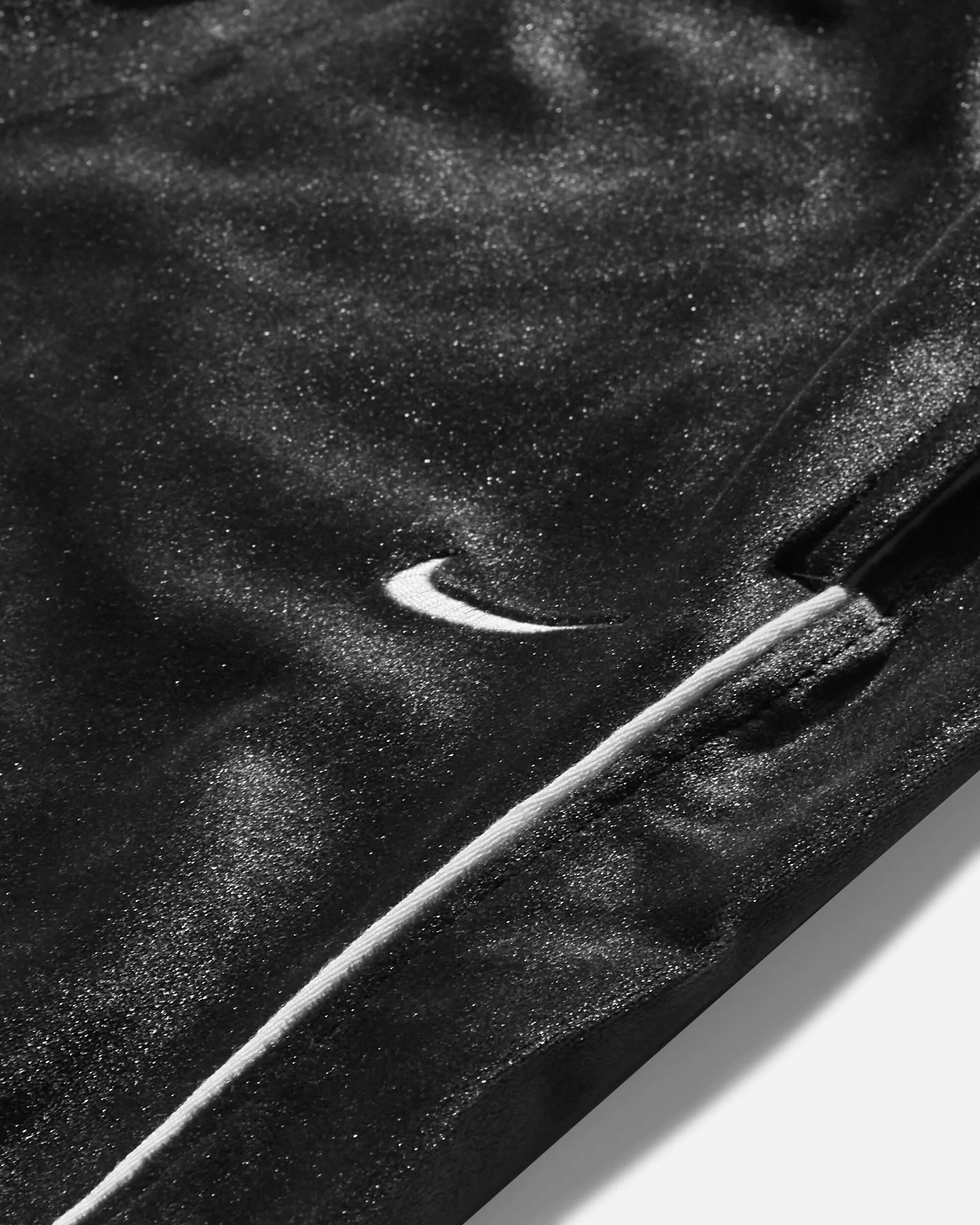 Damen Samt Jogginghose Schwarz